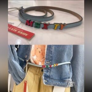 NWT Misssixty leather belt